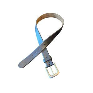 Oil‎ Tanned Harness Leather Belt With Silver Buckle Western Cowboy Equestrian